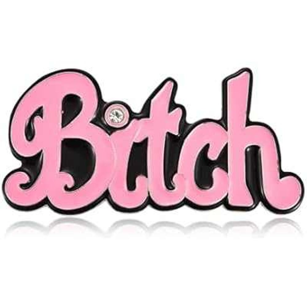 Pink Sassy Belt Buckle